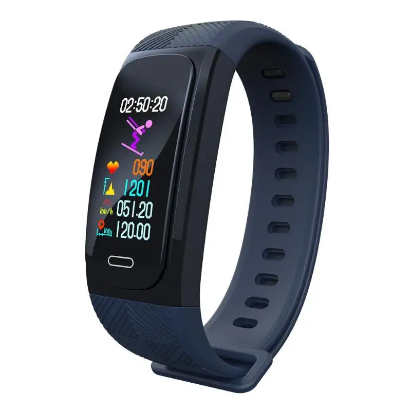 

GPS Smart Bracelet Waterproof Heart Rate Monitor Sports Fitness Tracker Built-in 180 mAh Polymer Battery Durable