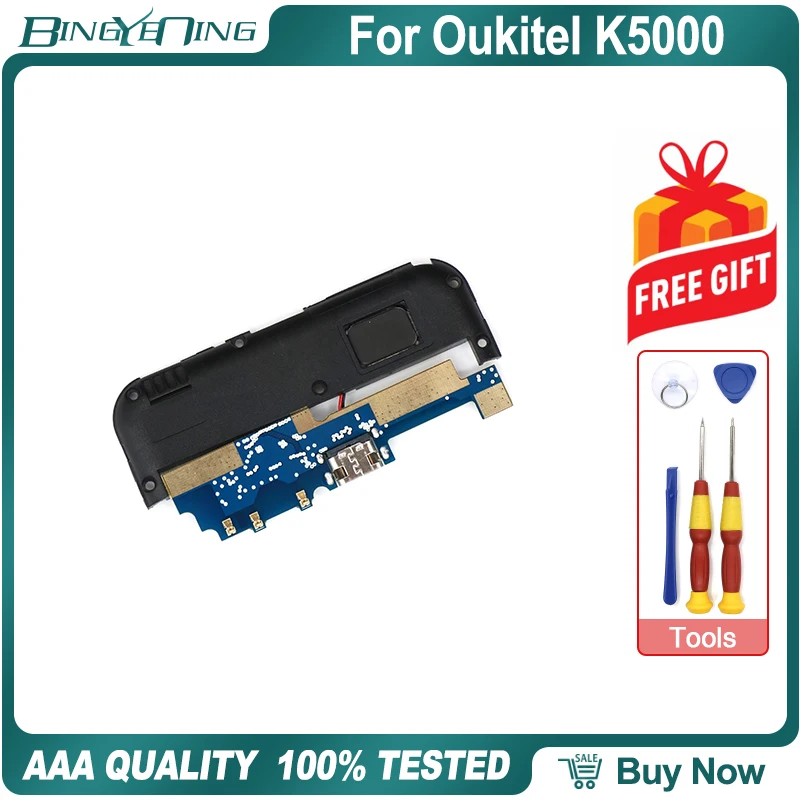 Для Oukitel K5000 плата с зарядным портом USB плата громкоговоритель задний динамик коробка зуммер микрофон Звуковой сигнал