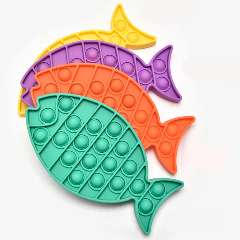 

Push Bubble Sensory Toy Autism Needs Squishy Helps Stress Reliever Toys Adult Kids Funny Anti-stress Fidget Reliver Stress