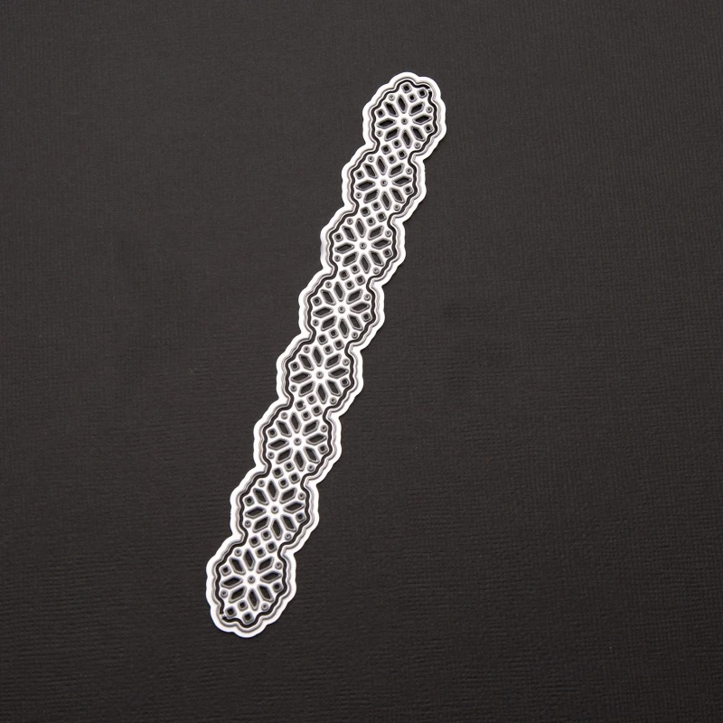 Рождественские снежинки металлический Трафаретный вырубной штамп Скрапбукинг