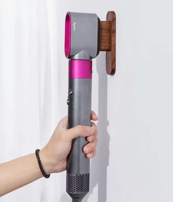 Настенный держатель для сушилки волос Dysoned Airwrap полный стайлер грецкий орех