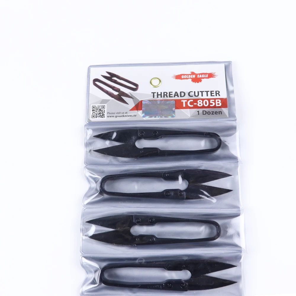 

1Pcs Black Small Sewing Scissors Yarn Thread Cutter Mini Snips Trimming Nipper for DIY Crafts Clipping Embroidery Stitch