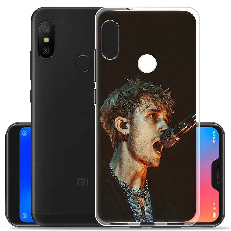 Силиконовый чехол MGK для Xiaomi Mi Note10 CC9 8 se CC9e A3 F1 X2 Redmi 10X 7a 8a 6a Note 8T 7 6 Pro | Мобильные