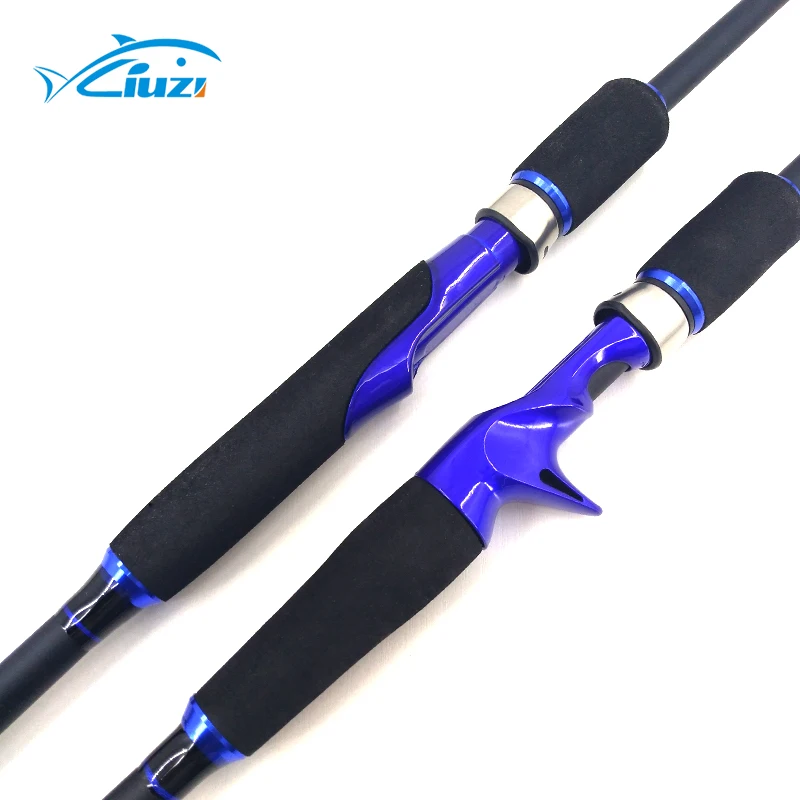 Carbon Spinning Fishing Rod M Power Hand Fishing Tackle Lure Rod Lure Wt:50-100lb Heave Strong Boat 2.7m Winter fishing
