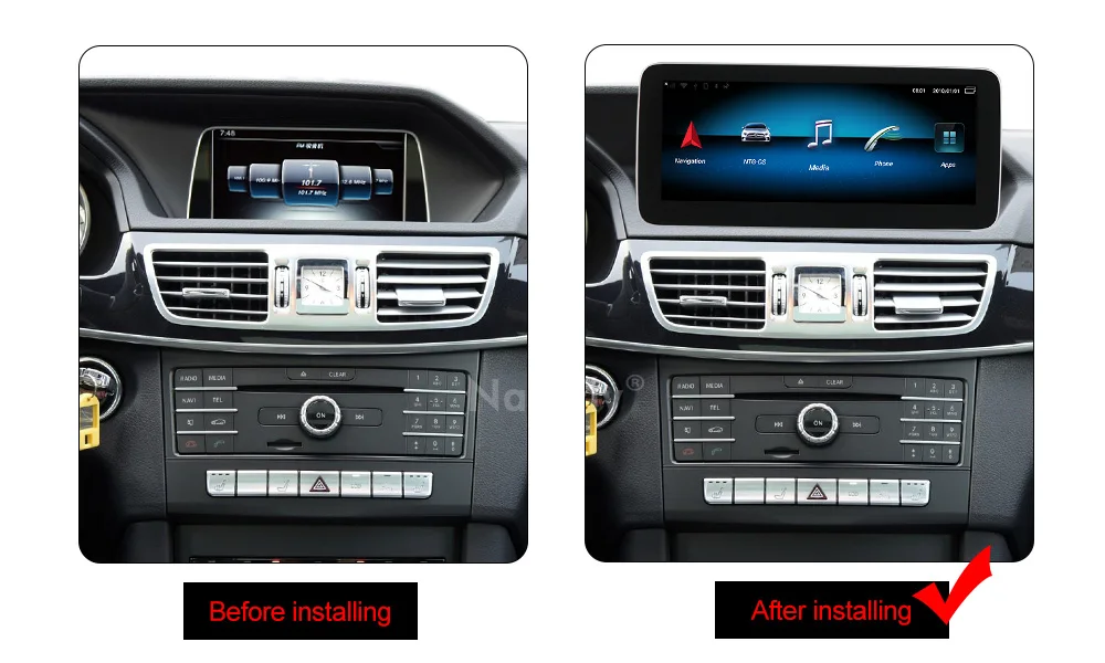 HD1920* 720 ips 10,2" экран Android 9,0 8 ядерный автомобильный dvd-плеер для Mercedes benz E Class W212 2009 2010 2011 2013
