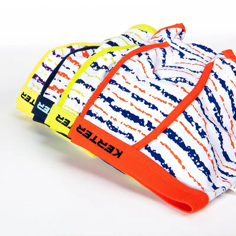 Нижнее белье из 100% хлопка для мальчиков 4 шт. высококачественные летние боксеры