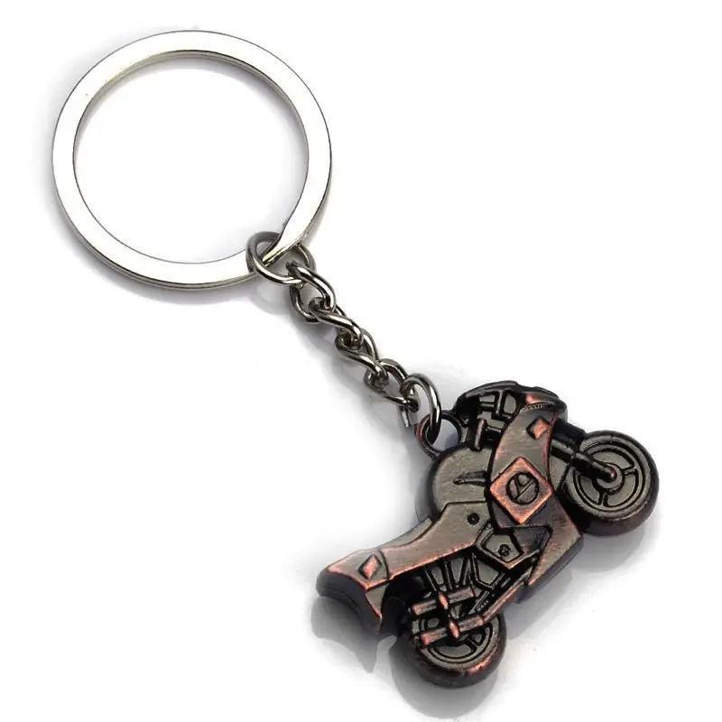 Классические 3D модели мотоцикла брелок Мода металлический сплав держатель