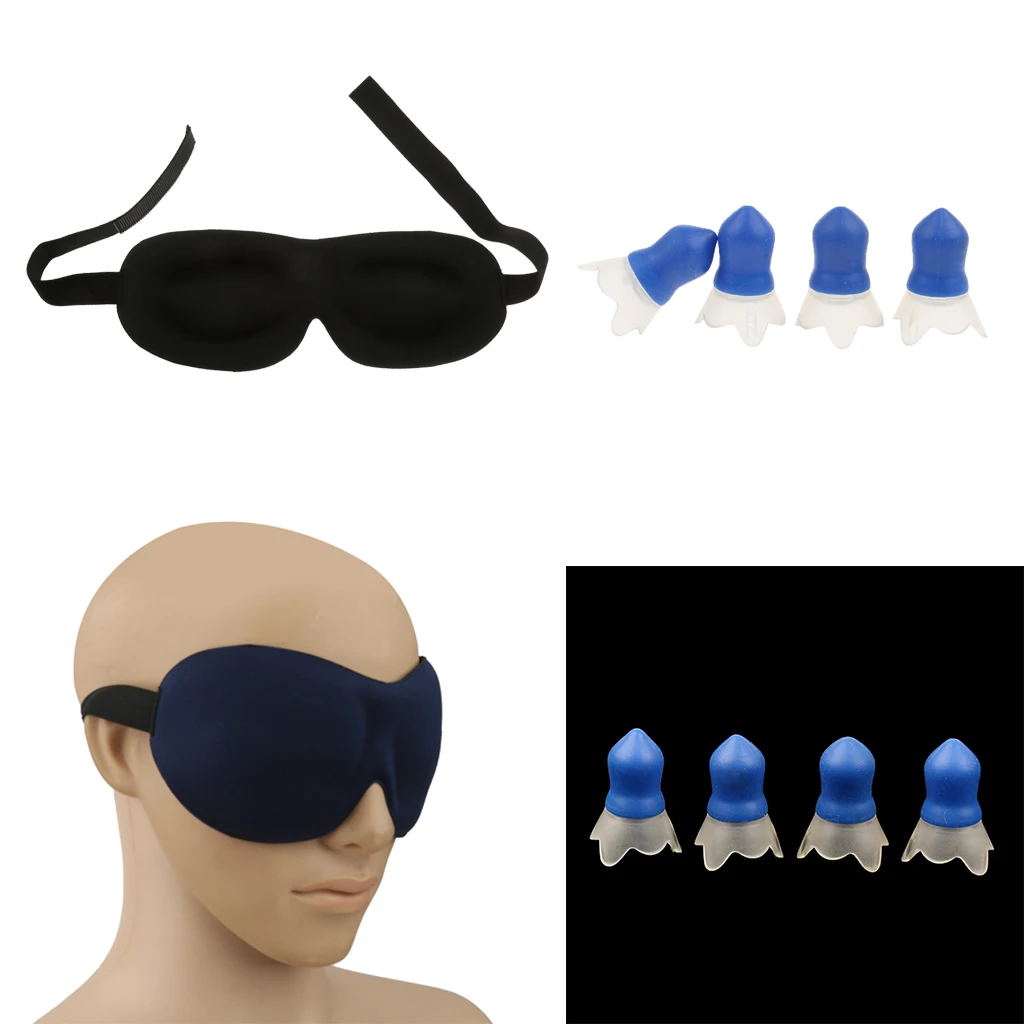 2 пары Для женщин мужчин Многоразовые Мягкие силиконовые беруши затычка для ушей