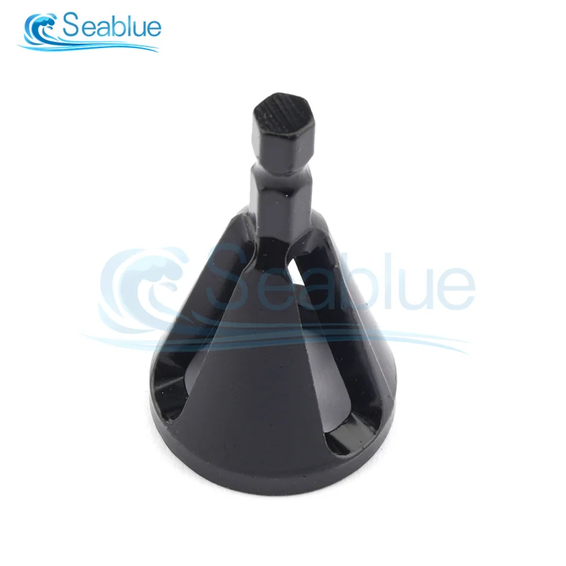 

Hexagonal Three-slot Chamfering Tool Except For Corner Grinding And Trimming Rusty Screw Grinding Electric Drill Chamfering Tool