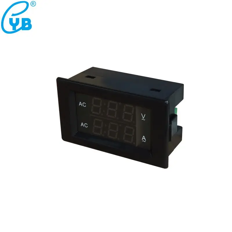 Цифровой светодиодный измеритель напряжения переменного тока 0 100A Вольтметр