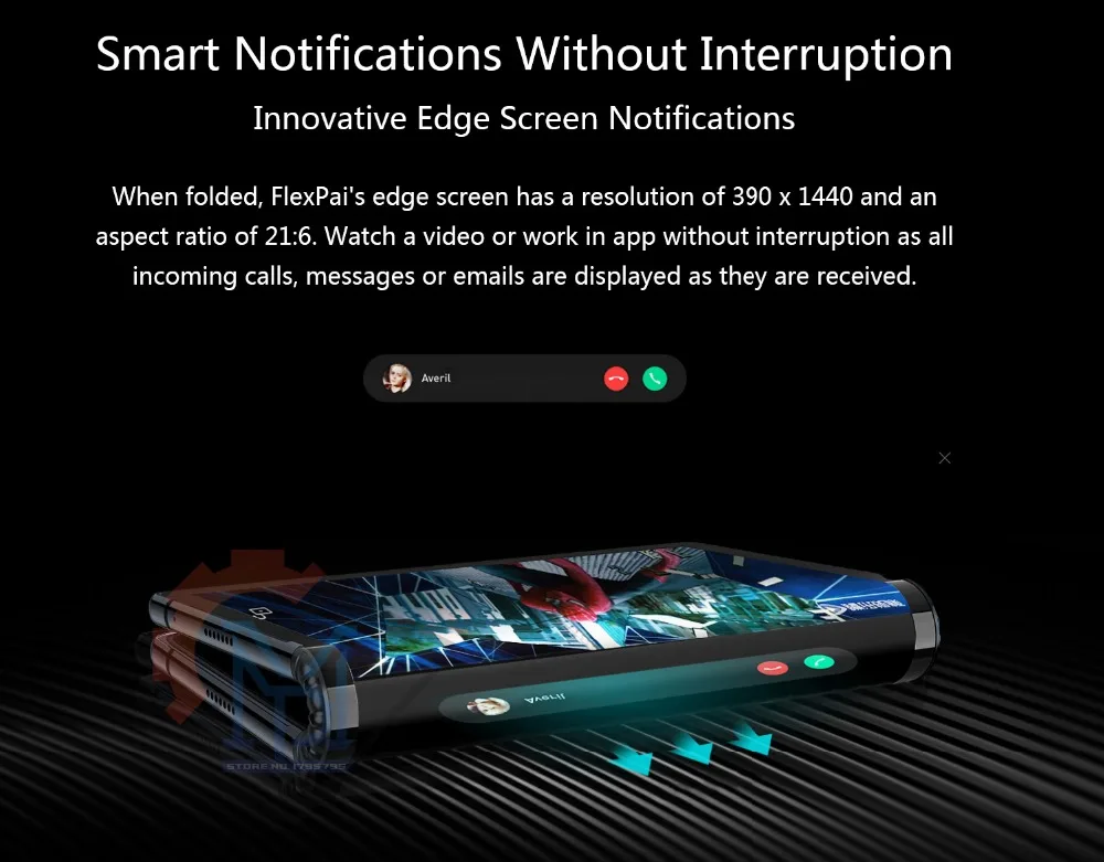 Royole FlexPai 7,8 дюймов гибкий AMOLED экран Snapdragon 855 Octa Core 1920x1440 3970 мАч вода OS на базе android 9,0