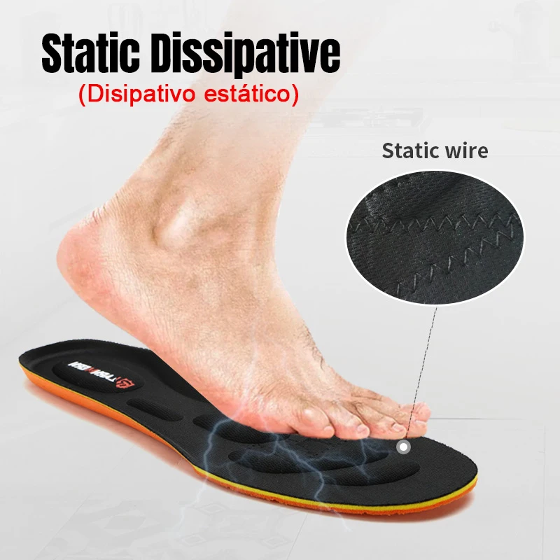 Мужская защитная обувь со стальным носком удобные легкие Нескользящие плетеные