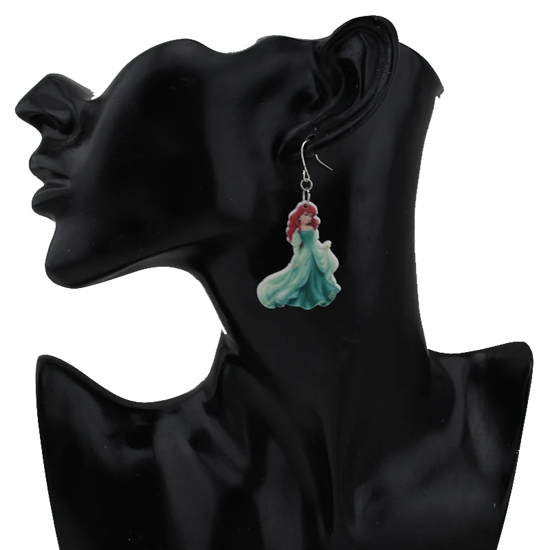 2019 модные подарочные украшения для девочек милые серьги принцессы подвеска