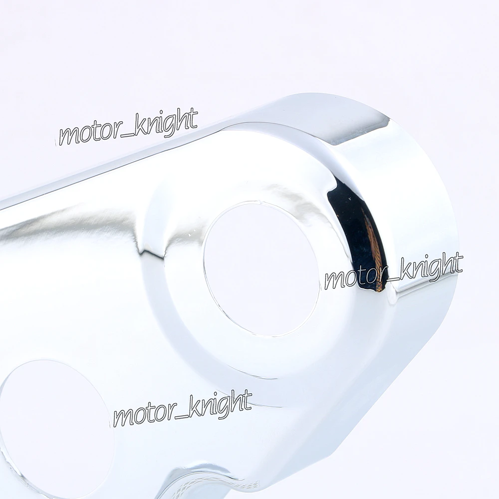 Хром ABS передняя вилка опускание тройной дерево верхний зажим Крышка для Honda 2003 2009