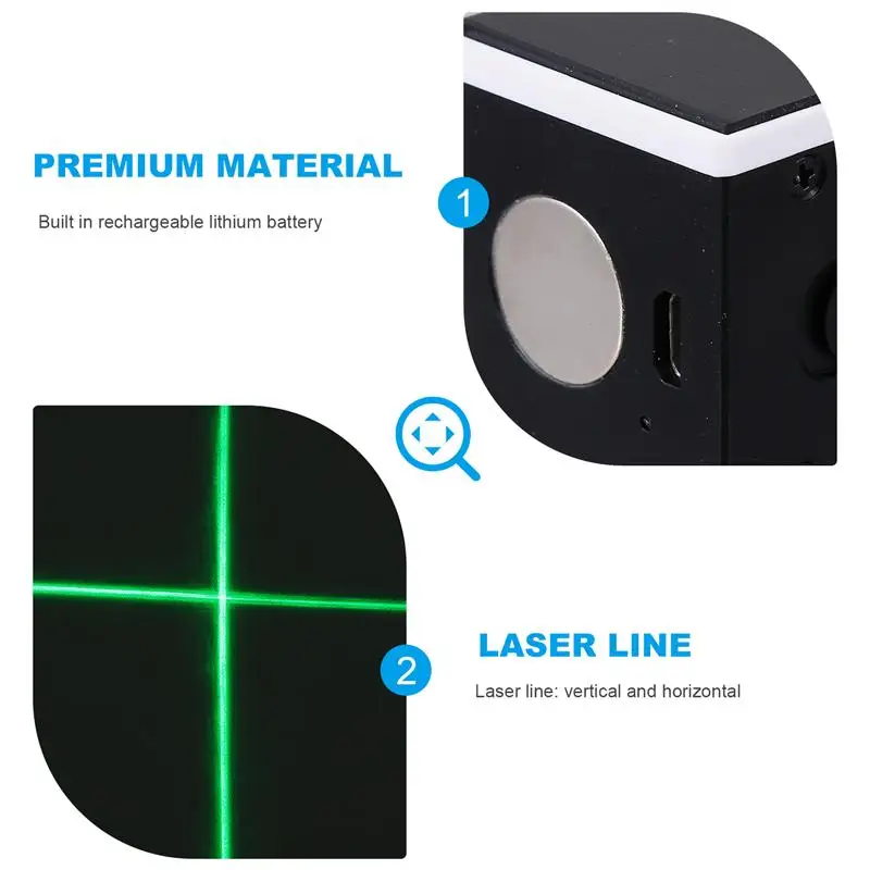 

1pc Infrared Gradienter Tool Mini Portable Level Auxiliary Tool Gradienter for Indoor