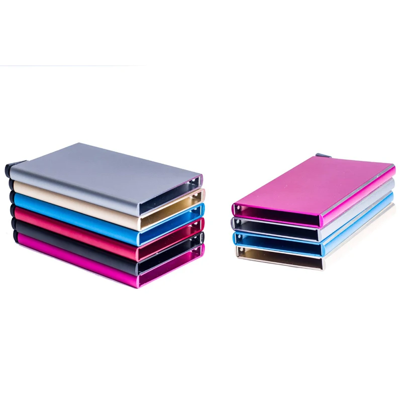 2020 качественный Автоматический алюминиевый держатель для кредитных карт