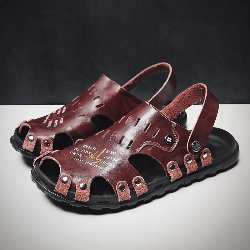 

High Quality Non-slip Shoes Fashion Designer For Men Casual Outdoor Men's Summer Simplicity Hollow Out Soft Formal Famous Brand