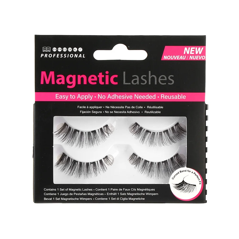 4 шт. магнитные накладные ресницы без клея ручная работа полное покрытие пушистые