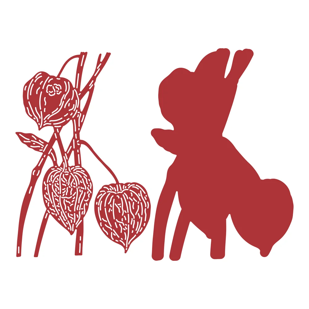 

Cherry Metal Cutting Dies Scrapbook Diary Decoration Stencil Embossing Template DIY Paper Photo Greeting Card Handmade New 2021