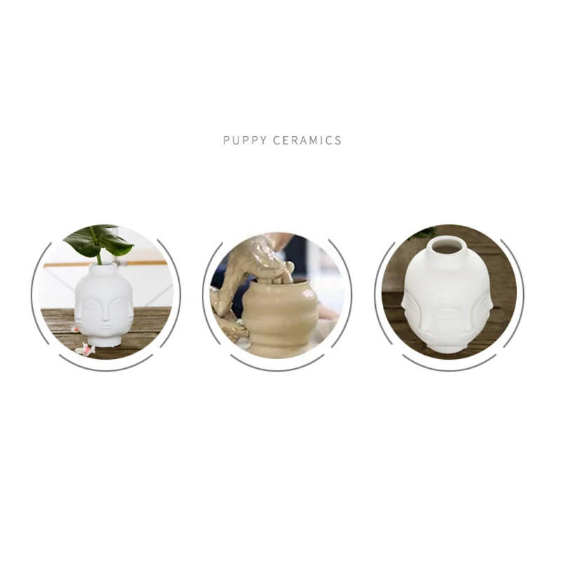 Популярные художники горшечные растения садовое украшение ваза из белой