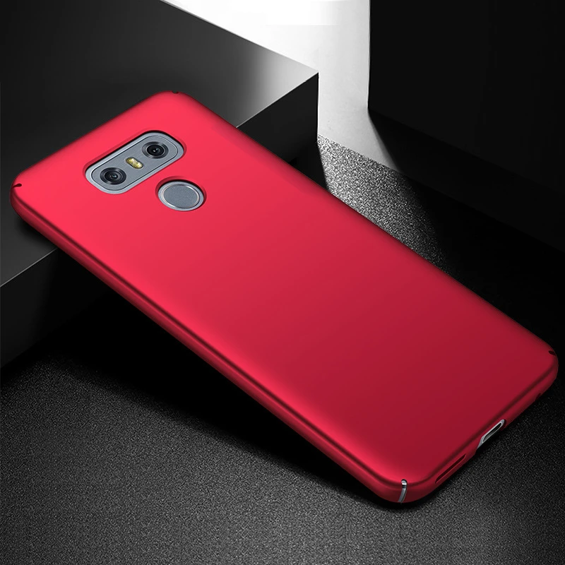 SHYPHIXV Cas для LG G6 ультратонкий полное покрытие резиновый матовый мягкий Пластик