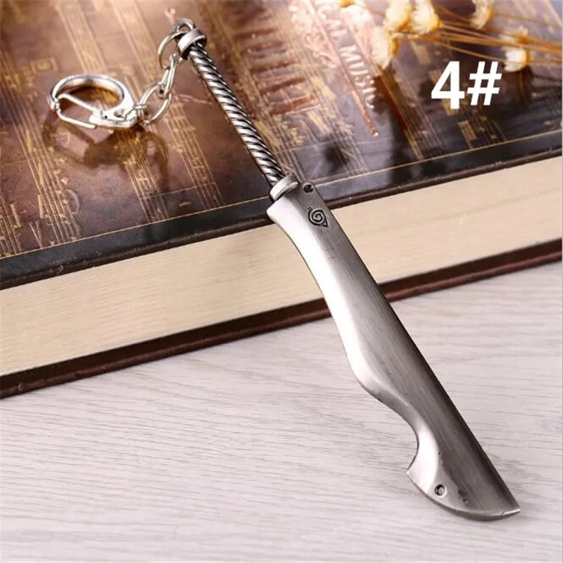 Брелок с символикой Наруто Sasuke Uchiha Kunai Оружие Меч копье брелок фигурка для мужчин