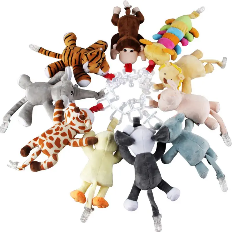 Пустышки для маленьких мальчиков и девочек соски с цепочкой плюшевые детские