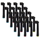 20x щетка с напылением из бамбукового угля головки для зубных щеток Braun oral B DB4510k 3744 3709 3757 заранее Мощность 400, 450, 450TX, 800, 850, 900, 950, 950TX