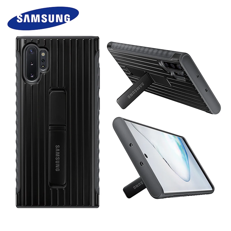 Чехол-подставка для Samsung Galaxy Note 10 Plus ударопрочный деловой чехол из ТПУ телефона