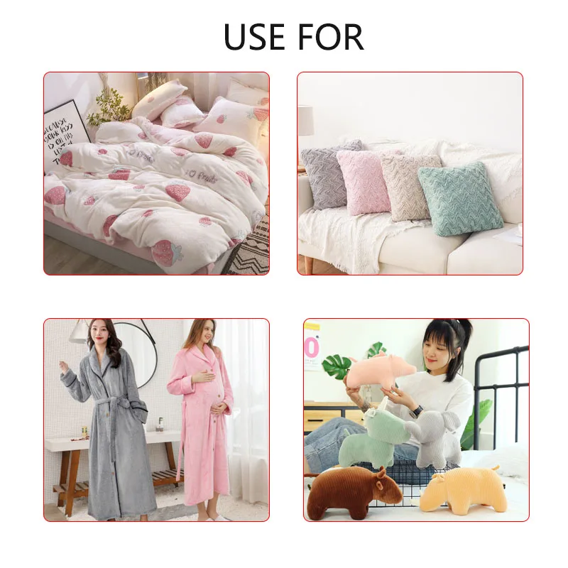 

50/100CM Meetee Wide 90/180cm Colorful Stripe Flannel Fabric Homewear Pajamas Thermal Underwear Sewing Material Cloth Diy Toys