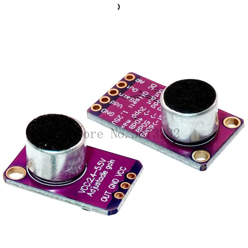 MAX9814 микрофон системная плата модуль датчика звука автоматическое управление