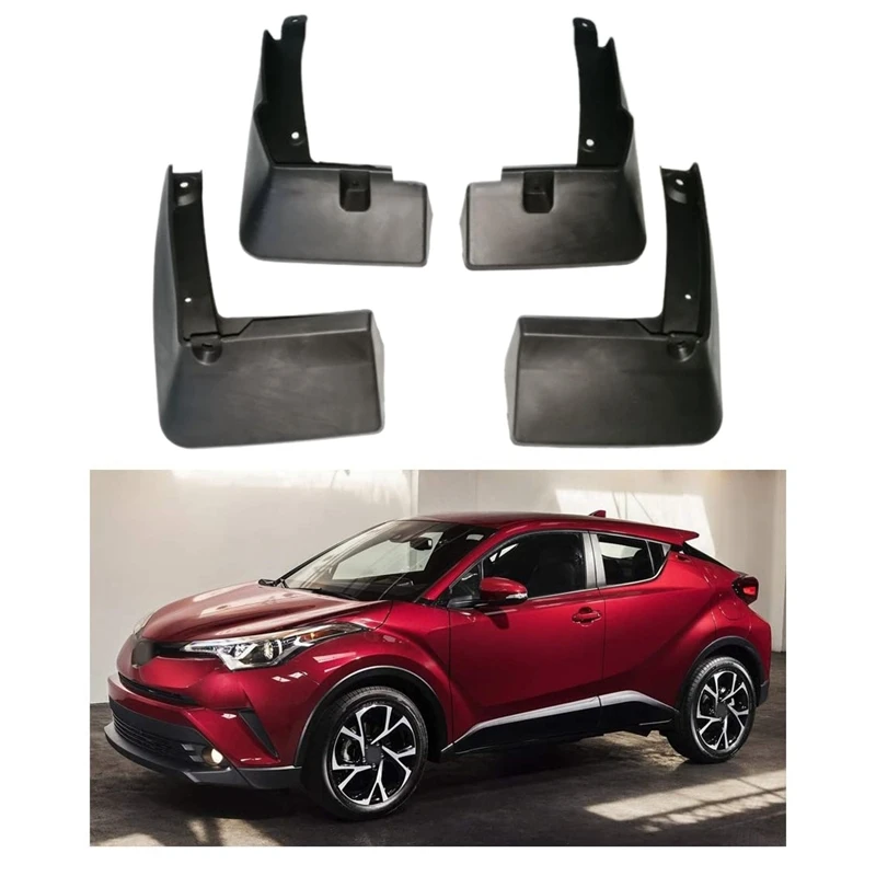 Car Mudguard Fender Mud Flaps Splash Guards Compatible for Toyota C-HR CHR 2018 2019 2020 Accessories | Автомобили и мотоциклы