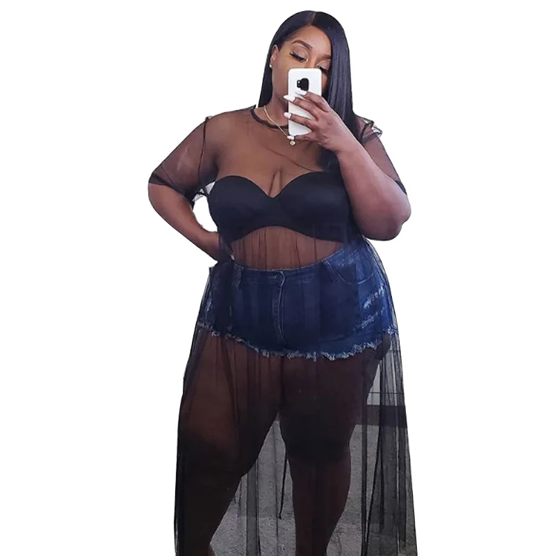 

2021 Весна Лидер продаж прозрачные газовое платье ручной работы для женщин модное платье с О-образным вырезом и размера плюс XL-5XL женская обув...