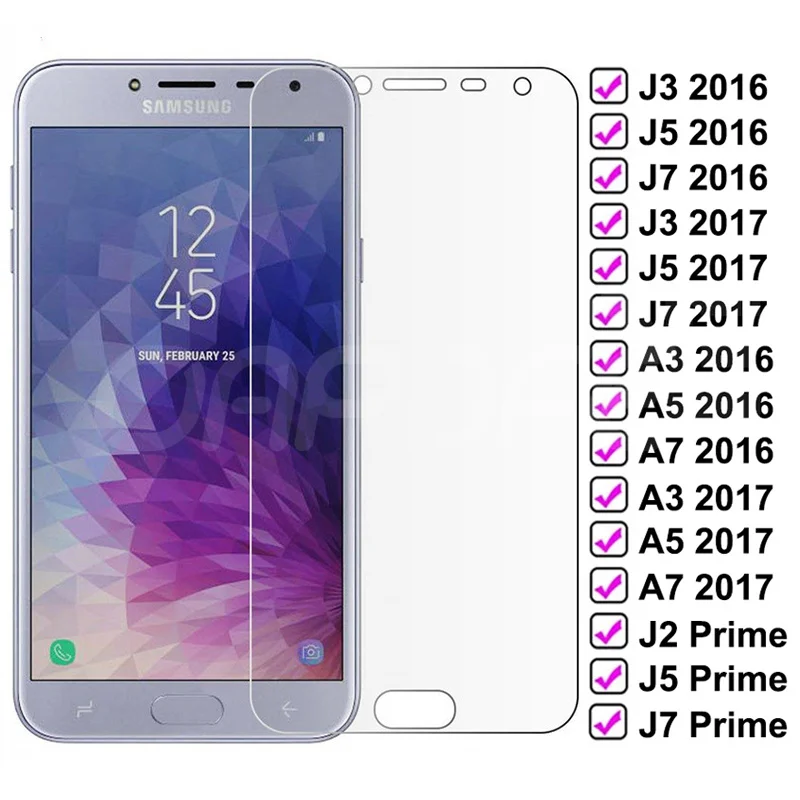 

Противоударное закаленное стекло 11D для Samsung Galaxy J3 J5 J7 A3 A5 A7 2016 2017 J2 J4 J7 Core J5 Preme S7, Защитное стекло для экрана