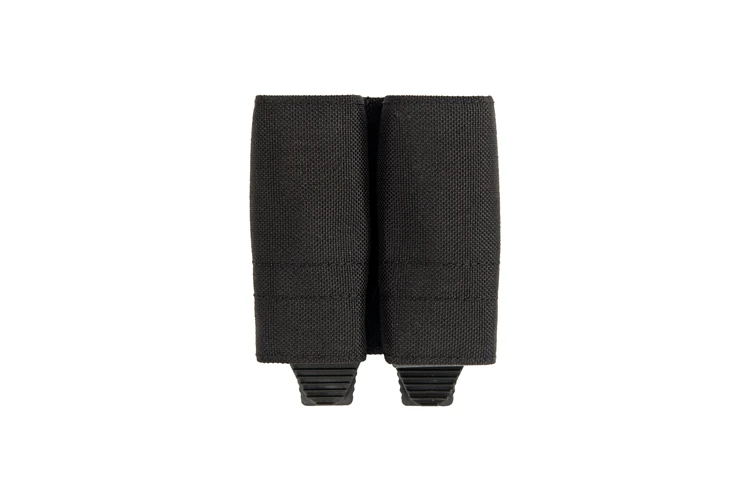 Tactical Kywi 9mm + 9mm Dual Magazine Bag MOLLE System Auxiliary Package With K-Plate Lining