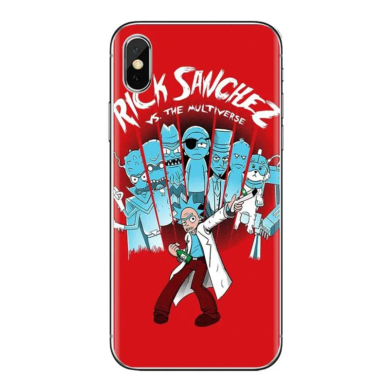 For HTC One U11 U12 X9 M7 M8 A9 M9 M10 E9 Plus Desire 630 530 626 628 816 820 830 2018 Original Rick And Morty Phone Shell Cover |