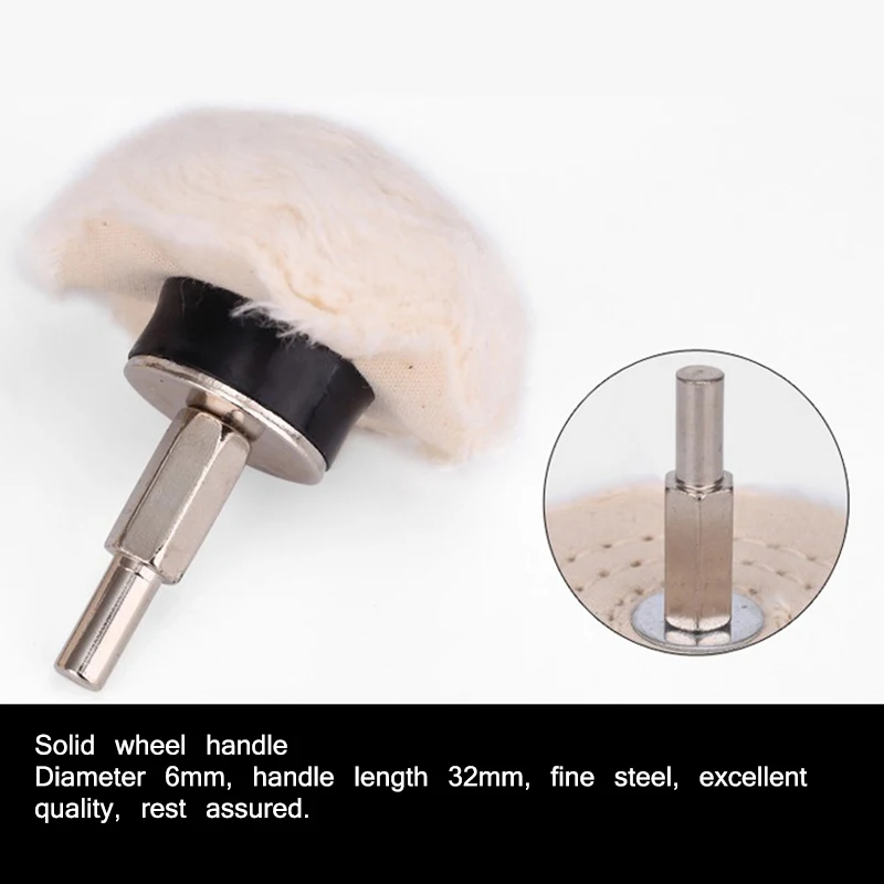 AOZBZ Buffing Pad T-Type Cotton Polishing Mop Wheel Kit Automobiles Motorcycles Abrasive Tools Multi-Purpose | Автомобили и