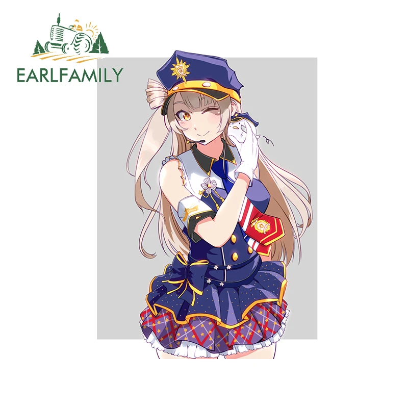 EARLFAMILY 13 см x 12 1 для полицейского водонепроницаемая наклейка мотоциклетный шлем