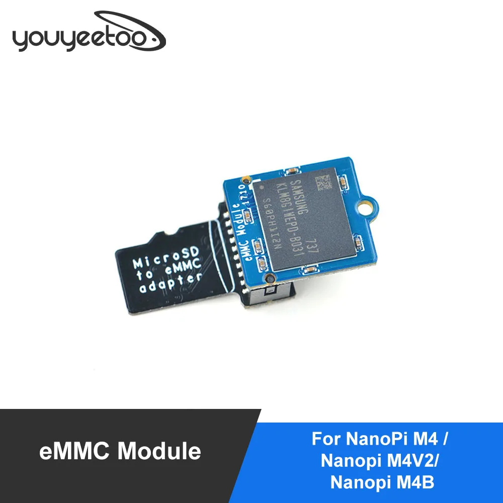 Модуль eMMC для радиаторов NanoPi M4 / Nanopi M4V2/ M4B | Компьютеры и офис