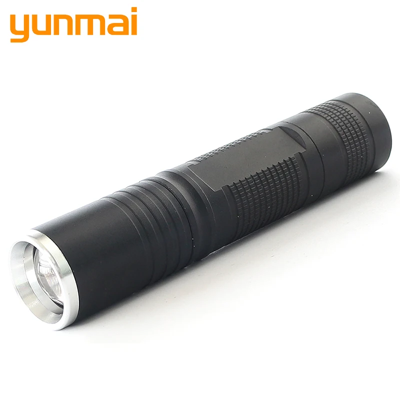 

Алюминиевый светодиодный фонафонарь Yunmai Z20S5 XM-L2 U3, 2800 люмен, регулируемый масштабируемый ффонарь с фокусировкой, черный фонарик светильник ...