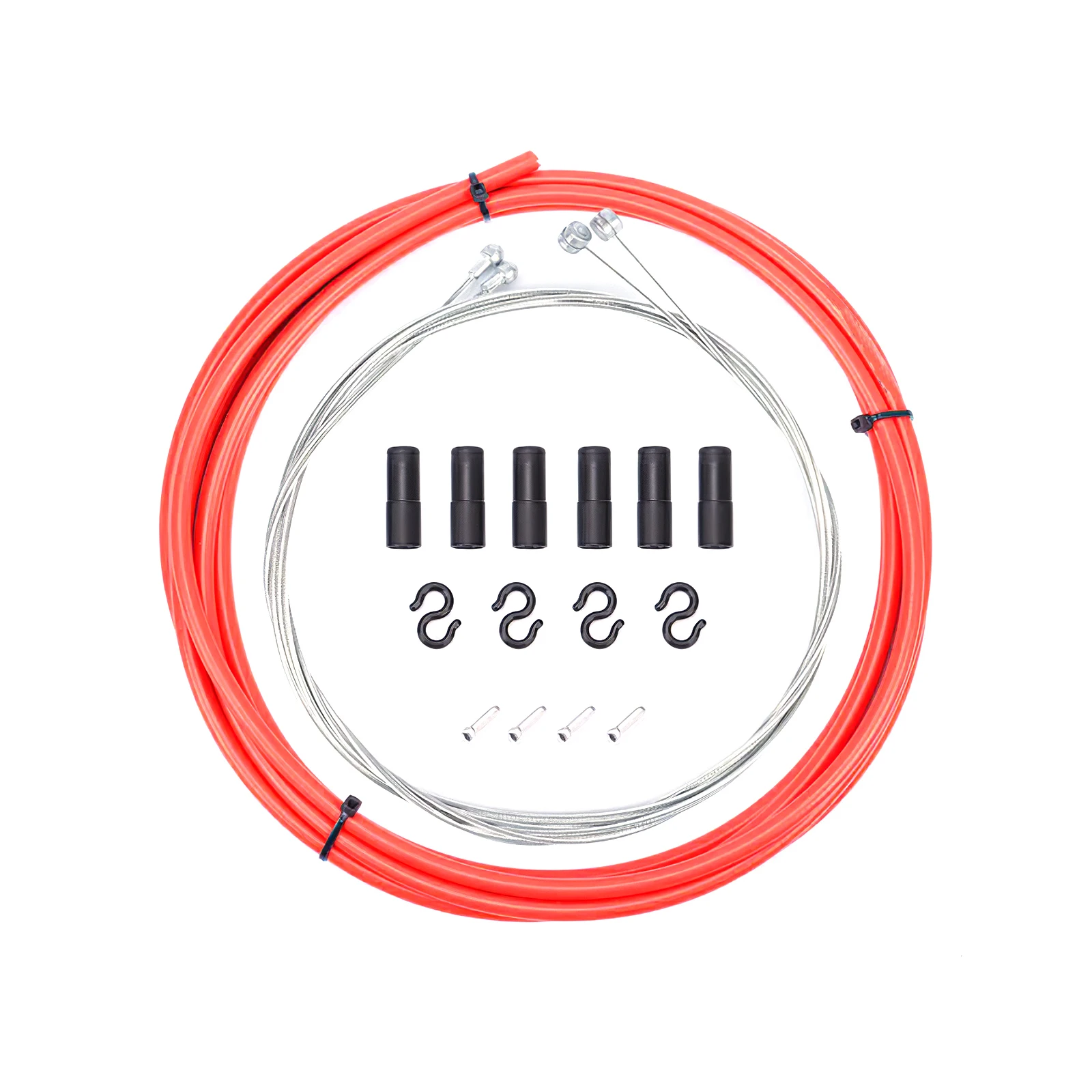 

25pcs Universal Bike Brake Line High-Carbon Steel Bicycle Brake Cable Gear Wire Kit For Mountain Bike Road Bike Accessories