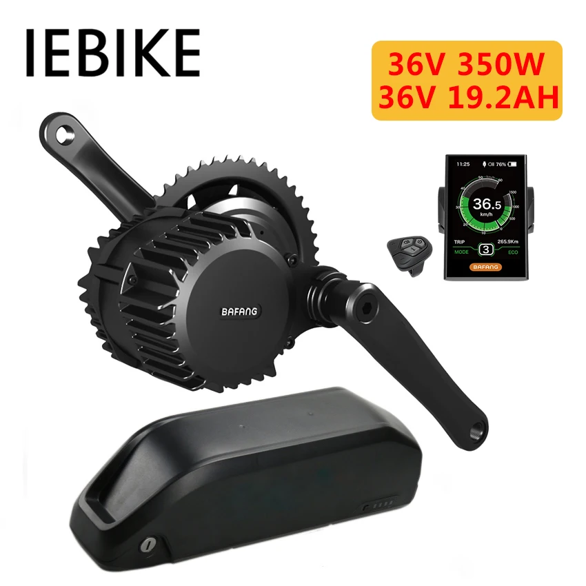 8Fun 36V350W bafang bbs01 Электродвигатель для велосипеда ebike комплект переоборудования