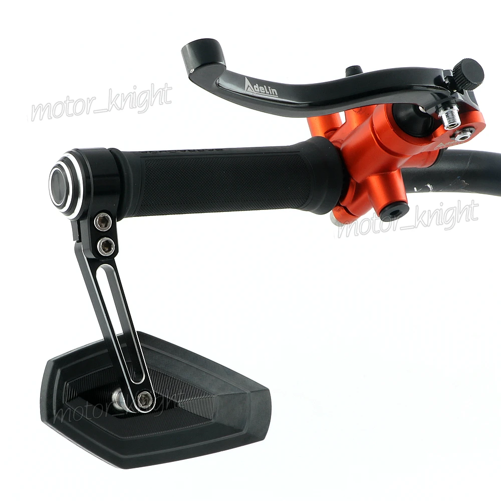 Универсальные черные мотоциклетные зеркала боковые заднего вида для HONDA MONKEY CB400