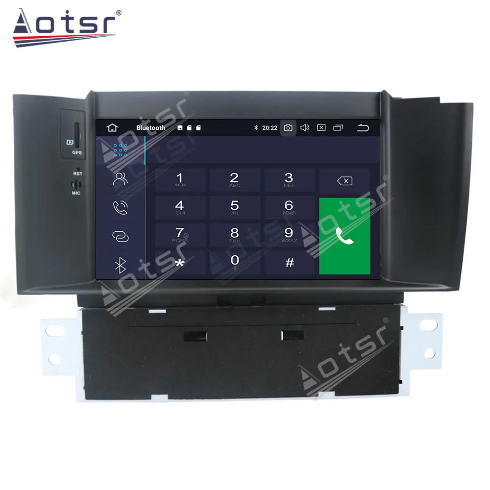 Carplay для Citroen C4 C4L DS4 2011-2015 Android 11 автомобильный DVD-плеер мультимедийный плеер