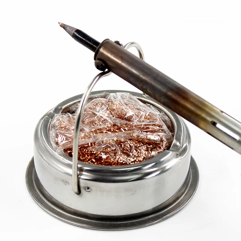 Сварочный паяльник наконечник очиститель шаровой держатель со стальной