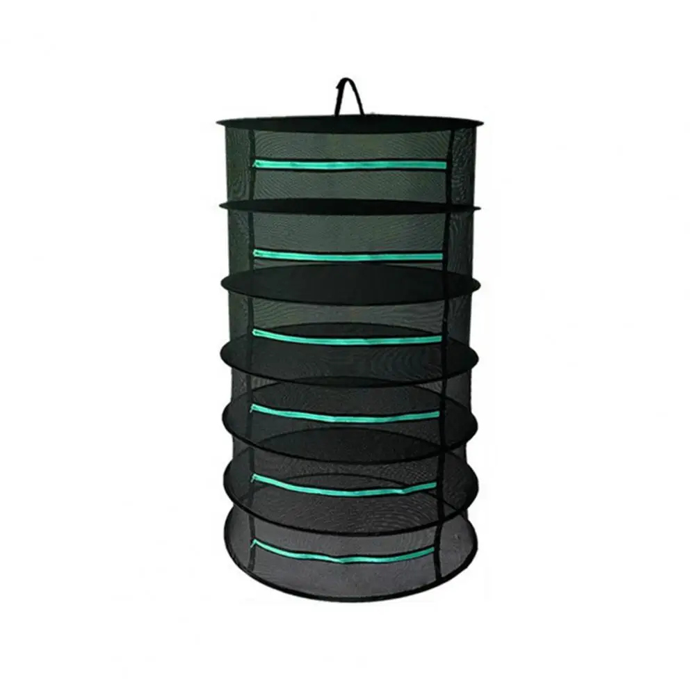 

Hanging Drying Net Breathable Foldable Mesh Fabric Portable Drying Rack for Home