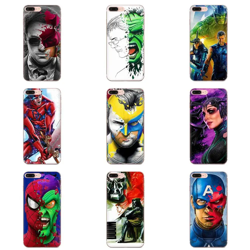 Мстители Человек паук Железный человек для Galaxy J1 J2 J3 J330 J4 J5 J6 J7 J730 J8 2015 2016 2017 2018 mini Pro