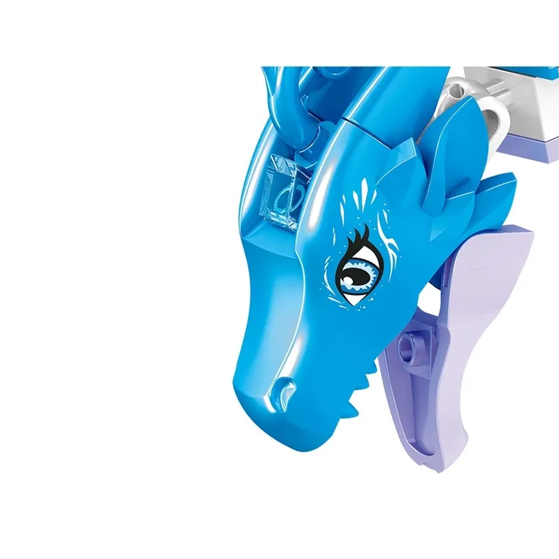 

The Dragon Prince and Pirncess Model Building Blocks Toys Compatible Lepinglys Kit 41178 Elves Bircks Figures Toys Children Gift