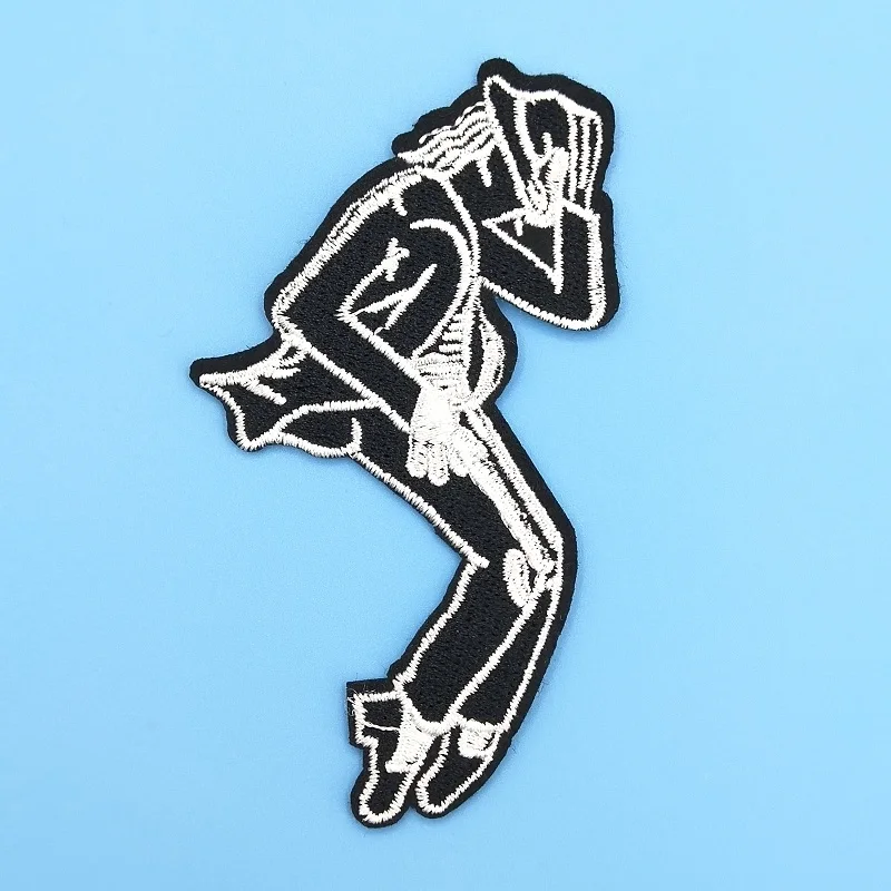 Американская Великолепная нашивка суперзвезда с Майклом Джексоном Танцующий