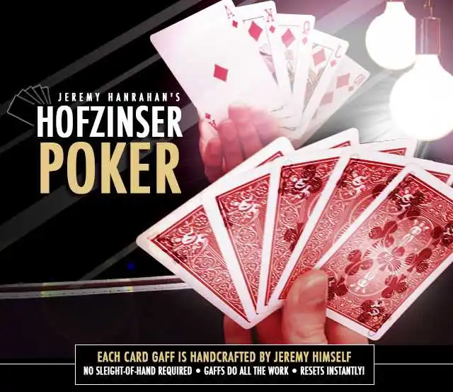 

Hofzinser Poker By Jeremy Hanrahan